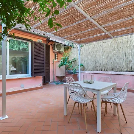 Graziosa Casa Con Giardino Vicino Termini Rom