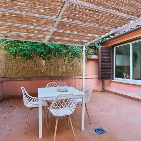 Graziosa Casa Con Giardino Vicino Termini Rom